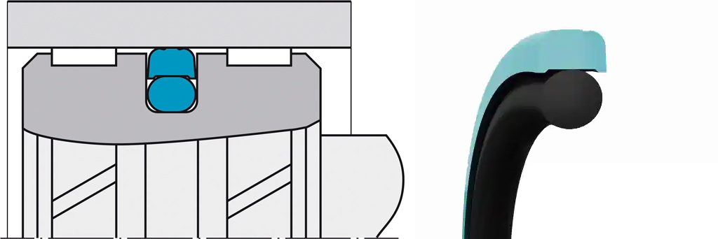 ast sealing piston glyd ring d